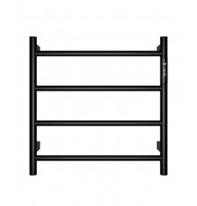 AQM3124MB Полотенцесушитель электрический 475474 c терморегуляторм, цвет: черный матовый. AQM3124MB