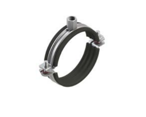 PI-SD Хомут трубный Termoclip с виброгасителем и гайкой для стандартных нагрузок оц. сталь, M8/M10 15-19 мм (3/8) PI-SD Хомут трубный Termoclip с виброгасителем и гайкой для стандартных нагрузок оц. сталь, M8/M10 15-19 мм (3/8)