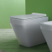 Simas Baden Baden Унитаз приставной безободковый 56х36 см, слив универсальный,  цвет: белый. F91,  BB01bi