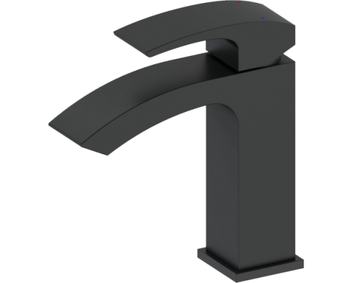 Смеситель для раковины Wonzon Woghand WW-88139009-MB матовый черный Смеситель для раковины Wonzon Woghand WW-88139009-MB матовый черный