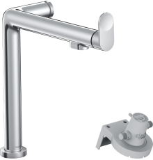 Смеситель для кухни Hansgrohe Aqittura M91 76804000 хром