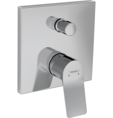 Встраиваемый смеситель для душа и ванны Hansgrohe Vivenis 75415000, С ВНУТРЕННЕЙ ЧАСТЬЮ, хром