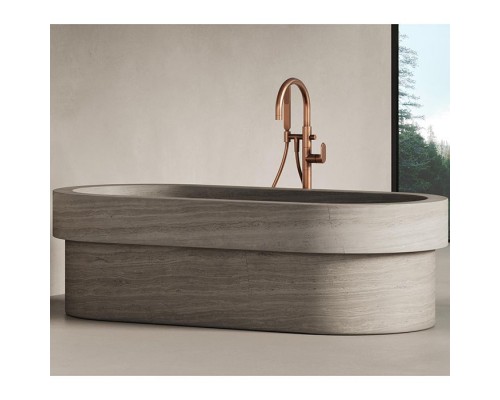 Dea Design Marble Verona Ванна 184х85х54см., отдельностоящая, мрамор, цвет: Stone Silk. DD1561 1840 SS Dea Design Marble Verona Ванна 184х85х54см., отдельностоящая, мрамор, цвет: Stone Silk. DD1561 1840 SS