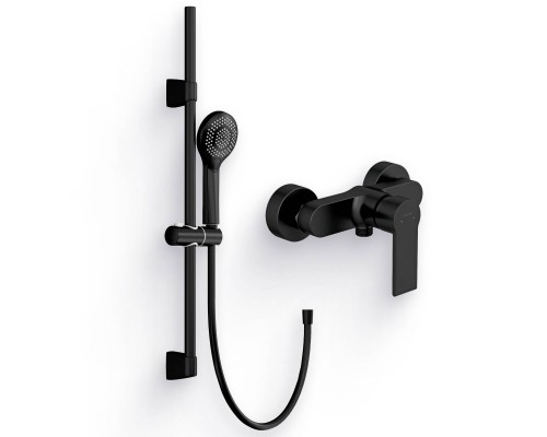 Душевой комплект Смеситель для душа Cersanit Brasko Black 63109 + Гарнитур Neno 63696 черный Душевой комплект Смеситель для душа Cersanit Brasko Black 63109 + Гарнитур Neno 63696 черный