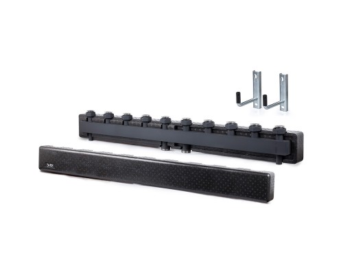 Коллектор SR Rubinetterie с изоляцией и настенным креплением. 5 выходов до 70 кВт 1021-2500G500