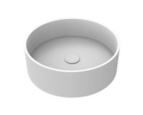MOMA Jump Раковина Oslash;45см., накладная, с донным клапаном, цвет: белый матовый. LJ070140.MWS