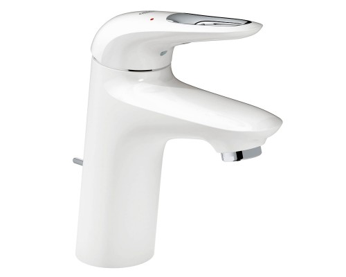 Grohe 33 558 LS3 Eurostyle Смеситель для раковины 84 мм, со сливным гарнитуром, EcoJoy 33558LS3Gr
