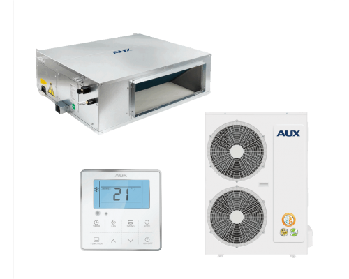 Канальный кондиционер AUX ALMD-H48/5DR2 + AL-H48/5DR2(U), серебристый Канальный кондиционер AUX ALMD-H48/5DR2 + AL-H48/5DR2(U), серебристый
