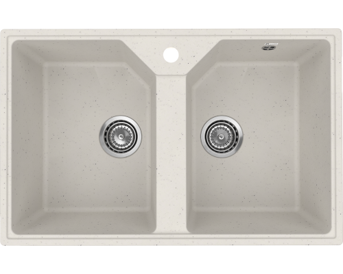 Мойка кухонная Practik PR-M 770-001 белый камень
