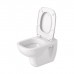 Duravit D-Code Унитаз подвесной 35х54см, сиденье без микролифта, цвет: белый. 45351900A1 (253509+006731)