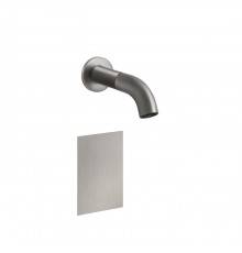 Gessi 316 Смеситель для раковины, настенный, электронный, внешняя часть, цвет: Steel Brushed. 54314#239