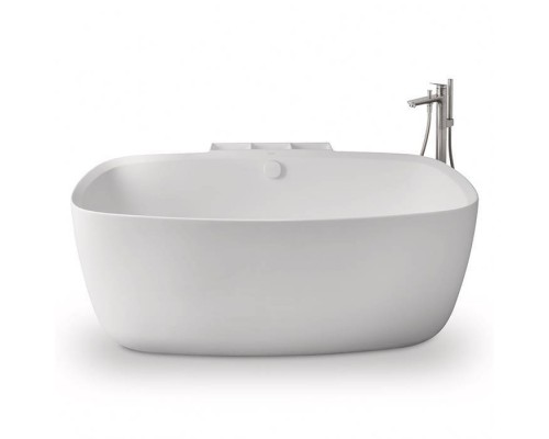 Duravit Aurena Ванна пристенная 160x103.5см., материал DuroCast Plus, сливной гарнитур, цвет: белый матовый. 792218000001000,  700551000000000