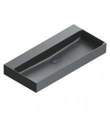 Catalano Premium Раковина 100x47см, без отв., цвет: черный матовый . 0221000022