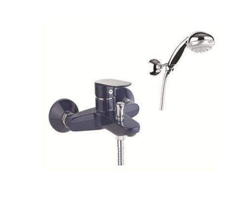 FIORE KEVON - CHIC 8150 ВАННА с душ. гарнитуром blue/chrome 81TX8150