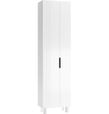 Шкаф-пенал для ванной Айсберг Марта 50 напольный, белый