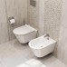 Kerama Marazzi PLAZA Modern Унитаз подвесной безободковый, система смыва RIM UP+, цвет: белый глянцевый . PLV.wc.02\WHT