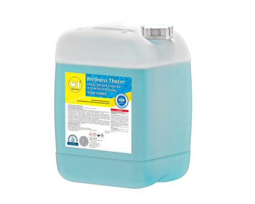 Коагулянт Wellness Therm Средство для очистки и осветления воды 5 л 312590