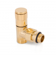 Угловой вентиль SR RubinetterieTondera1/2 -3/4, ручная регулировка, золото 0623-1500D0E0