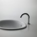Toto Public Раковина 53x45x17.7см., встраиваемая сверху, без отв., с переливом, CeFiONtect, цвет: белый. LW762Y