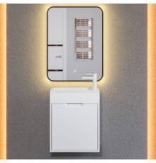 Мебель для ванной комнаты Uperwood Modul 50 подвесная, 1 дверца, матовая белая