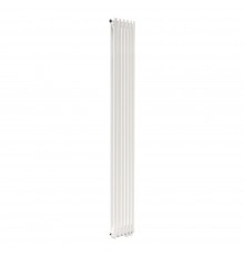 Трубчатый радиатор ТЕПЛОФОРТ ТР2180 ТВ, 6 секций, нижнее подключение ½”, белый глянец 200124