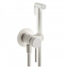 Plumberia Selection IXO Гигиенический душ, со смесителем, держатель, шланг PVC 125см., цвет: белый матовый. XO2000BO