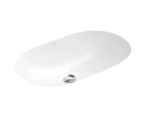 VilleroyBoch O.novo Раковина для установки под столешницу 53х32х20.5, с переливом, цвет: альпийский белый. 41625001