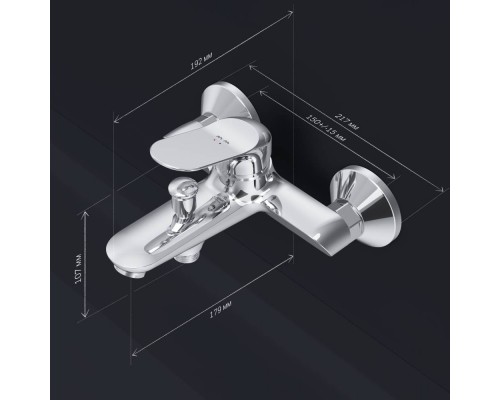 F85C10000 Смеситель для ванны и душа F85C10000 Смеситель для ванны и душа