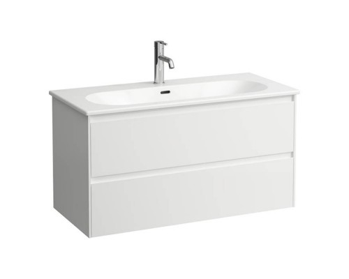 Laufen Lua База с раковиной 100х45хh52см, с 1 отв., 2 ящика, цвет: белый матовый. 8.6008.8.260.104.1 Laufen Lua База с раковиной 100х45хh52см, с 1 отв., 2 ящика, цвет: белый матовый. 8.6008.8.260.104.1