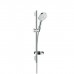 Hansgrohe Raindance Select S Душевой набор: штанга 65см., ручной душ 120, 3jet (Rain, RainAir, WhirlAir), мыльница, шланг, цвет: белый/хром. 26630400