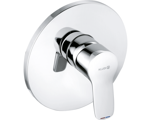 Смеситель для душа Kludi Pure Easy 376550565 с внутренней частью 88011