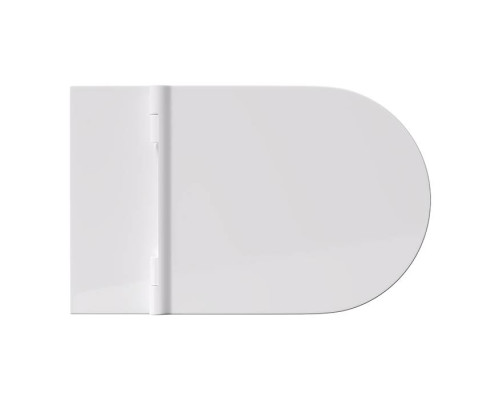 Alice Unica Унитаз 55х35см., подвесной, безободковый, без сиденья и крышки, цвет: белый глянцевый. 32240101,  FIX10