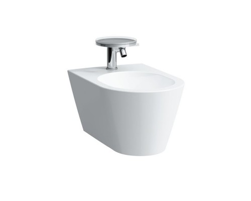 Laufen Kartell Биде подвесное 54.5х37х29см, с 1 отв. под смеситель, без боковых отв, с покр. LLC, цвет: белый. 8.3033.1.400.302.1