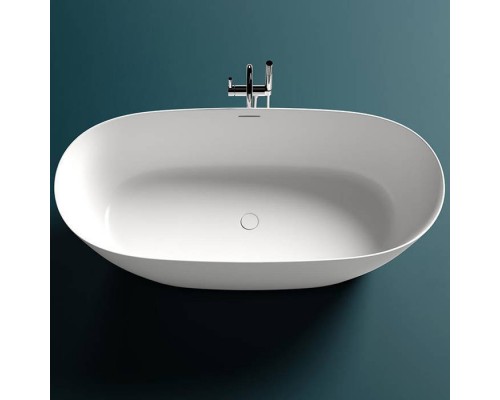 Salini Sofia Light Ванна отдельностоящая 165х75х60см, с отверстием перелива, материал: S-Sense, цвет: белый глянцевый . 103711G Salini Sofia Light Ванна отдельностоящая 165х75х60см, с отверстием перелива, материал: S-Sense, цвет: белый глянцевый . 103711G