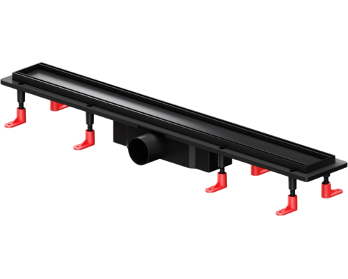 Душевой трап (лоток) AM.PM PrimeFlow Tile 70 см, черный матовый