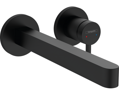 HG 76 050 670 Finoris Смеситель для раковины 225 мм, на 2 отв., настен., (внешняя монтажная часть) 76050670