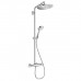Hansgrohe Croma Select 280 1jet SHP Душевая система Showerpipe с термостатом, цвет: хром. 26790000