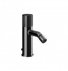 Gessi Habito Rigato Смеситель для биде на 1 отв., с донным клапаном, цвет: Black Metal PVD. 70507#706