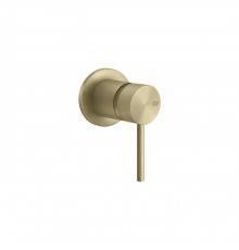Gessi 316 Смеситель для душа, встраиваемый, цвет: Brushed Brass PVD. 54019#727