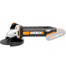 Угловая шлифмашина аккумуляторная WORX WX803.9, 20В, 125 мм, без АКБ и ЗУ