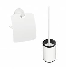 Набор Держатель Bemeta White 104112014 white + Ершик 104913094