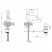 Gessi Emporio Via tortona Смеситель для раковины, на 1 отв, с донным клапаном, цвет: Finox Brushed Nickel. 18601#149
