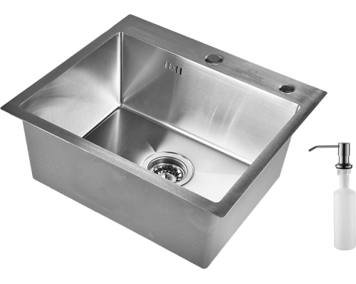 Мойка кухонная Wisent WS36050 с дозатором