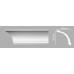 Плинтус потолочный гладкий DECOMASTER 96273 (155х148х2400мм)