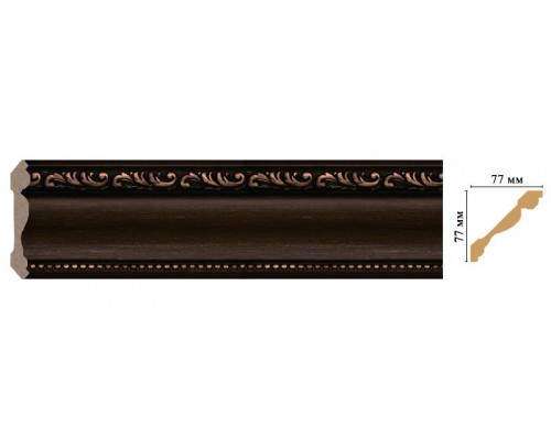 Плинтус потолочный DECOMASTER 154-966 (77*77*2400мм) Плинтус потолочный DECOMASTER 154-966 (77*77*2400мм)