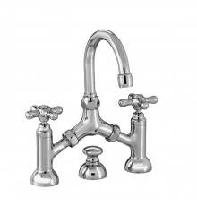 Stella Roma Смеситель для раковины на 3 отверстия 3215/351 с донным клапаном, цвет: хром. RM 00002 CR00