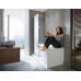 DURAVIT Shower + Bath Bathtub Ванна 170х75хh210.5см, прямоугольная с входной дверью и душевой шторкой ЗЕРКАЛЬНОЙ, SX - левосторонняя, цвет: белый. 700403000100000,  791246000001000