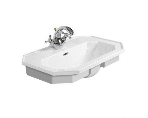 Duravit 1930 Раковина для встраивания сверху, 58х47хН:22.5см., с 1 отв., цвет: белый. 0476580000