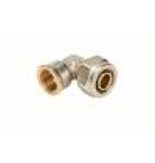 Фитинги цанговые Угольник 90° обжим ВР, 16x1/2 HE 6-1604-S