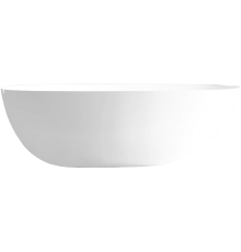 Акриловая ванна Abber AB9211 170x80 см, отдельностоящая, овальная, с каркасом, со сливом-переливом
